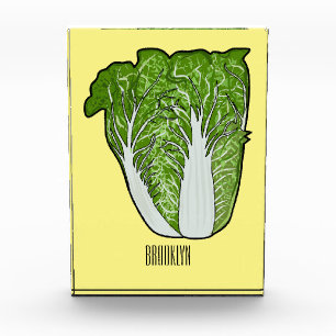 Bloque Para Fotos Ilustracion personalizado de col chino