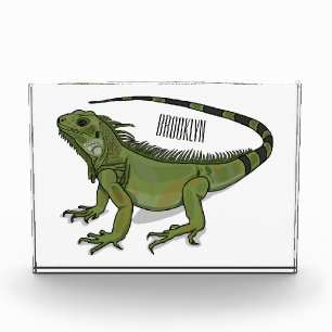 Bloque Para Fotos Ilustracion personalizado de Iguana