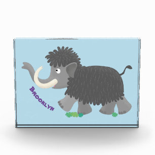 Bloque Para Fotos Ilustracion personalizado de mamut torpe