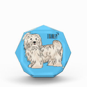 Bloque Para Fotos Ilustracion personalizado de perro de La Habana