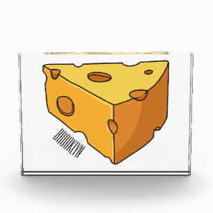 Bloque Para Fotos Ilustracion personalizado de queso