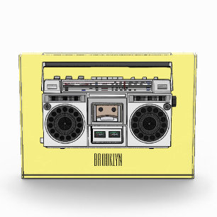 Bloque Para Fotos Ilustracion personalizado de radio