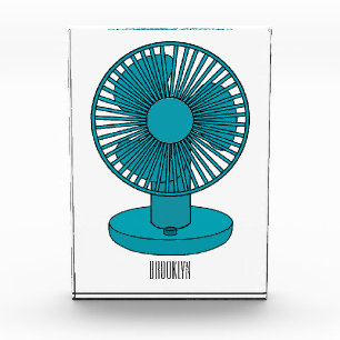 Bloque Para Fotos Ilustracion personalizado de ventilador
