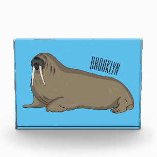 Bloque Para Fotos Ilustracion personalizado de Walrus