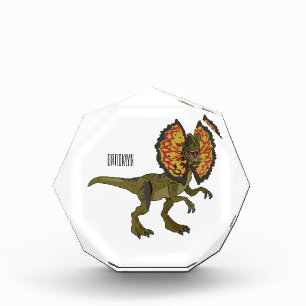 Bloque Para Fotos Ilustracion personalizado Dilophosaurus