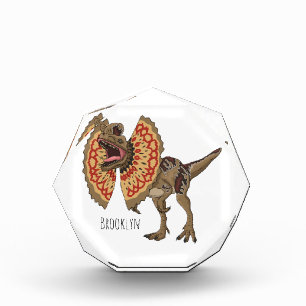 Bloque Para Fotos Ilustracion personalizado Dilophosaurus