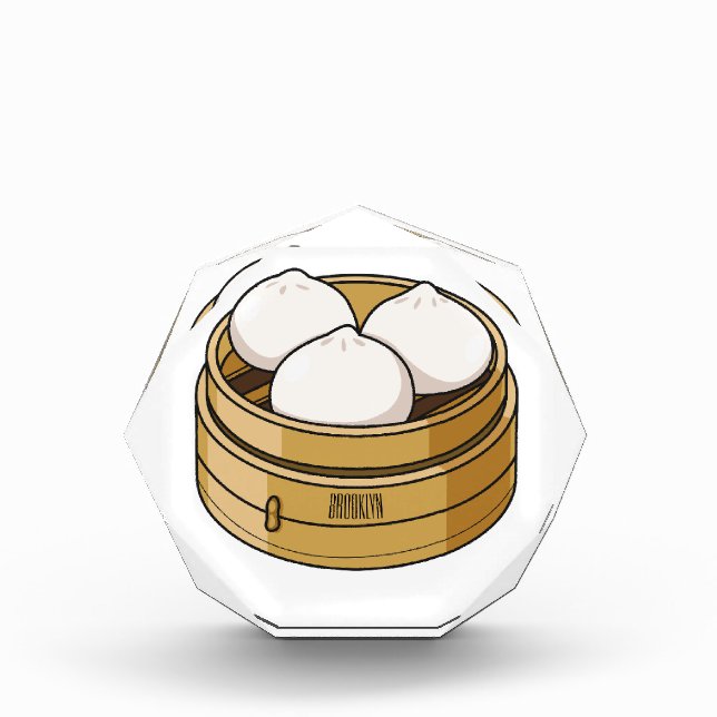 Bloque Para Fotos Ilustracion personalizado Dim sum (Anverso)