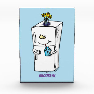 Bloque Para Fotos Ilustracion personalizado frigorífico divertido