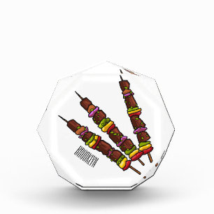 Bloque Para Fotos Ilustracion personalizado kebab o kabob
