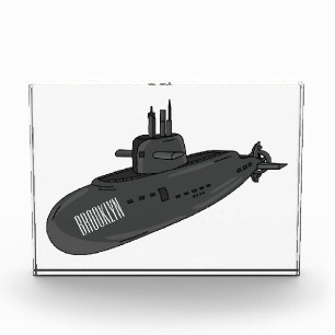Bloque Para Fotos Ilustracion personalizado submarino