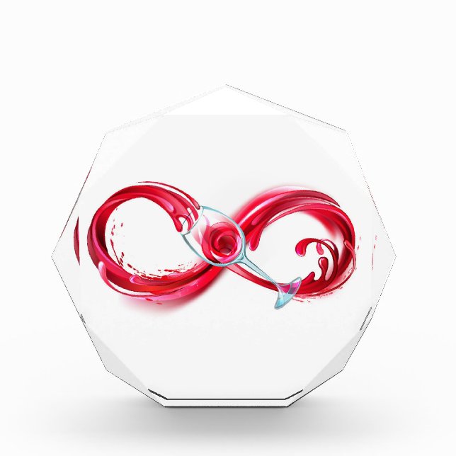 Bloque Para Fotos Infinity with Red Wine (Anverso)