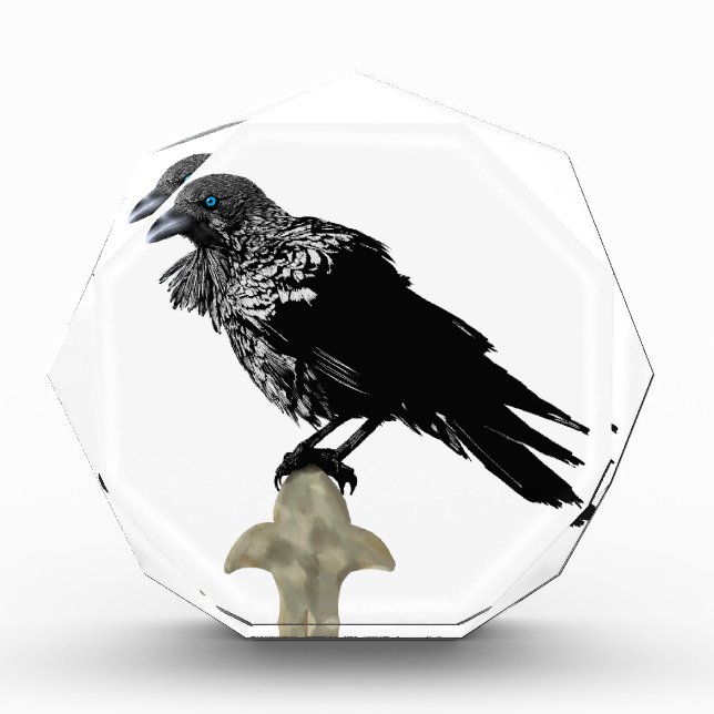 Bloque Para Fotos Inked Raven (Anverso)