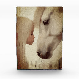 Bloque Para Fotos Inocente Vínculo – Arte de Niños y Caballos
