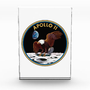 Bloque Para Fotos Insignia del Apolo 11