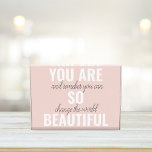 Bloque Para Fotos Inspiración, Eres Tan Hermosa Cita Positiva<br><div class="desc">Inspiración,  Eres Tan Hermosa Cita Positiva</div>