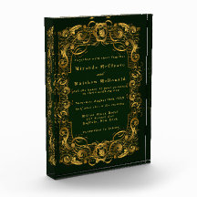 Invitación a la boda de Keepsake, un ornamento de 