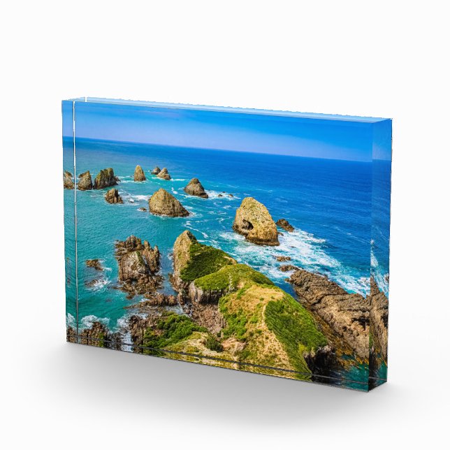 Bloque Para Fotos Islas Nugget Point, Nueva Zelandia (Derecha)