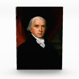 Bloque Para Fotos James Madison 4º Presidente de los Estados Unidos