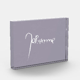 Bloque Para Fotos Jeanne d'Arc Saint Joan Heilige Johanna Signature