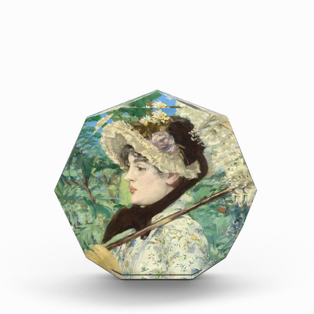 Bloque Para Fotos Jeanne (primavera) Edouard Manet (Anverso)