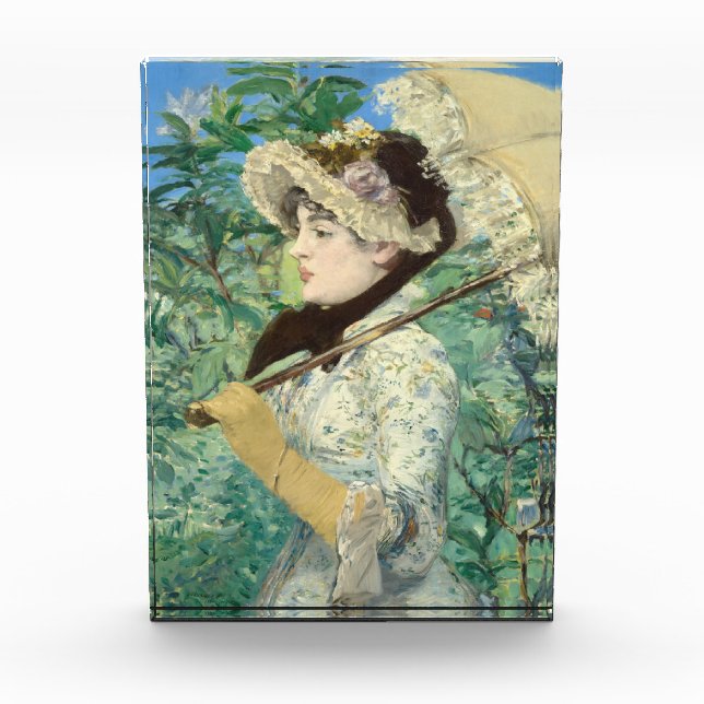 Bloque Para Fotos Jeanne (primavera) Edouard Manet (Anverso)