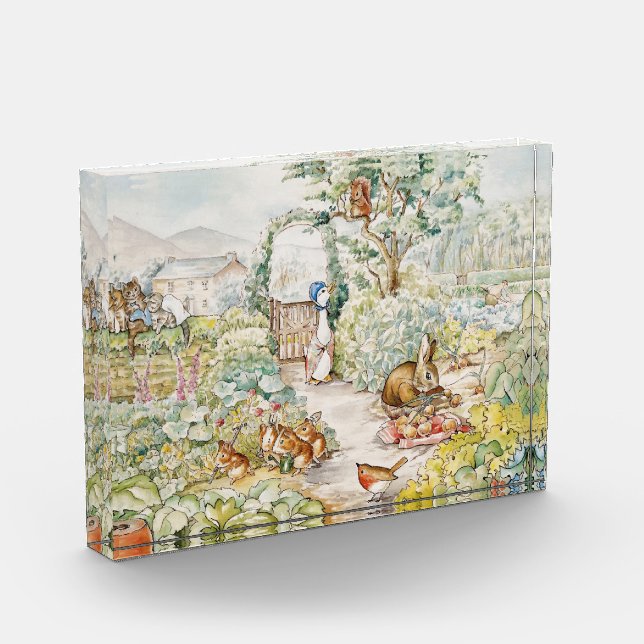 Bloque Para Fotos Jemima Puddle Duck en el jardín del Sr. Mc Gregor (Izquierda)