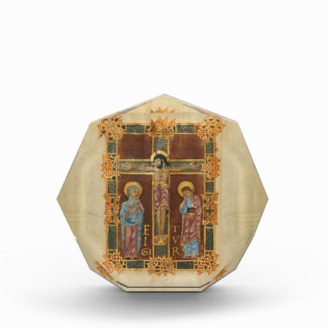 Bloque Para Fotos Jesús en la cruz, Mary y John (Anverso)