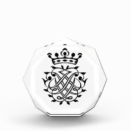 Bloque Para Fotos Johann Sebastian Bach Seal Escudo Monograma Insign