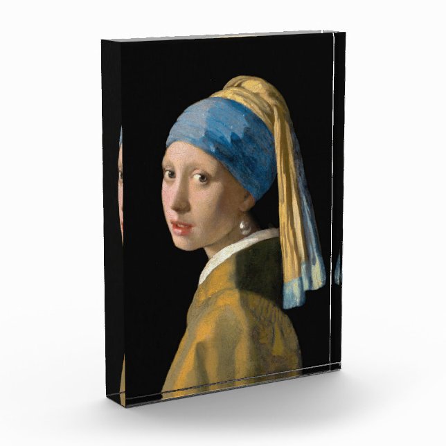 Bloque Para Fotos Johannes Vermeer, Chica de Pearl Earring (Izquierda)