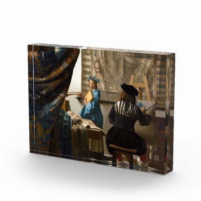 Bloque Para Fotos Johannes Vermeer - La historia de la pintura (Derecha)