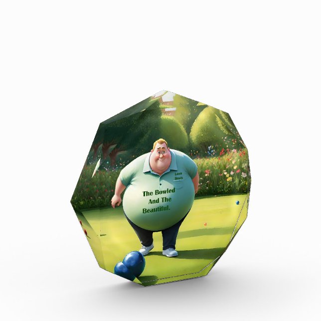 Bloque Para Fotos Jolly Lawn Bowler Man, (Izquierda)