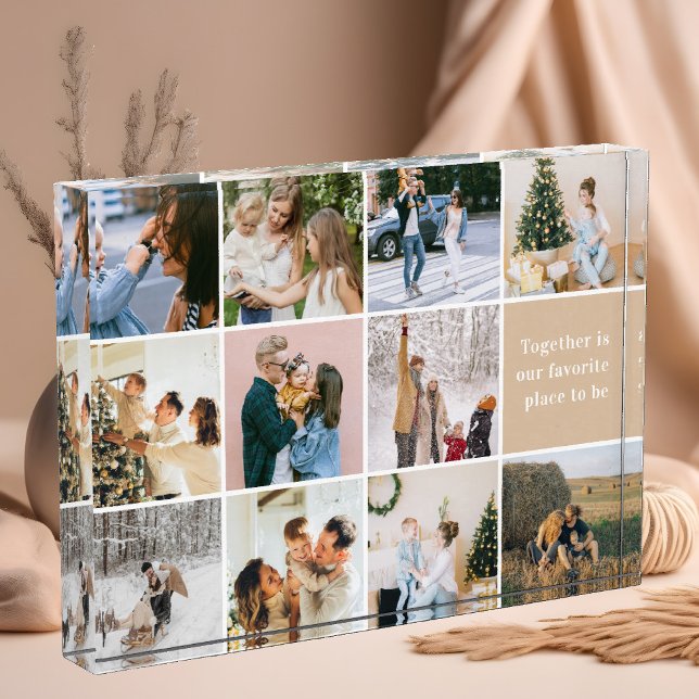 Bloque Para Fotos Juntos es nuestro lugar favorito para ser Collage  (Subido por el creador)