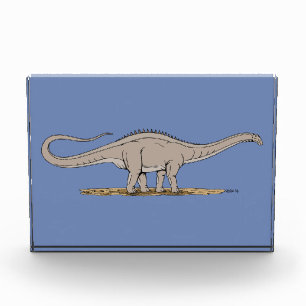 Bloque Para Fotos Jurásico Dinosaurio Apatosauro