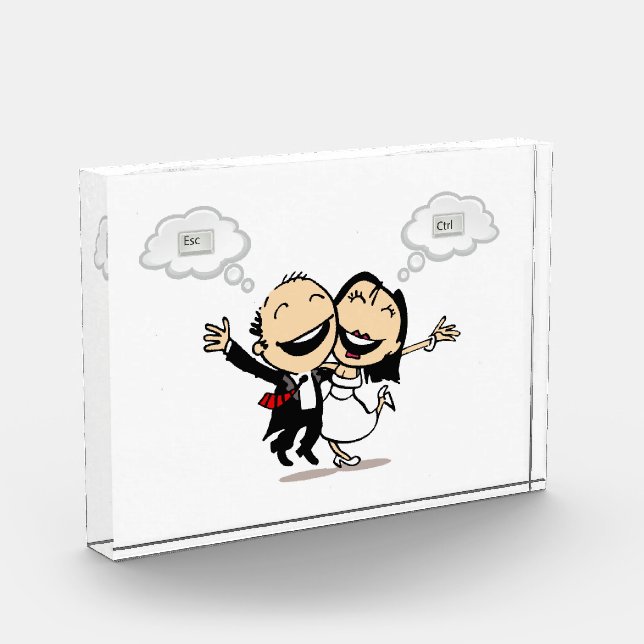 Bloque Para Fotos Just married (Izquierda)