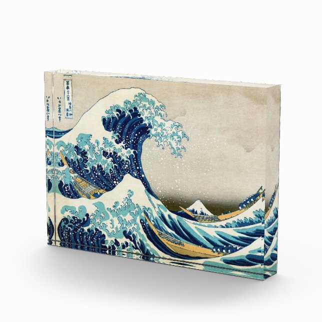 Bloque Para Fotos Katsushika Hokusai - La gran ola de Kanagawa (Derecha)
