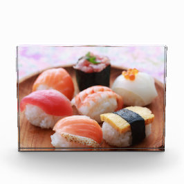Bloque Para Fotos Kawaii Sushi Set – Natural Plate Photo Block