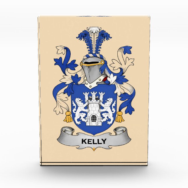 Bloque Para Fotos Kelly Coat of Arms Photo Block (Anverso)