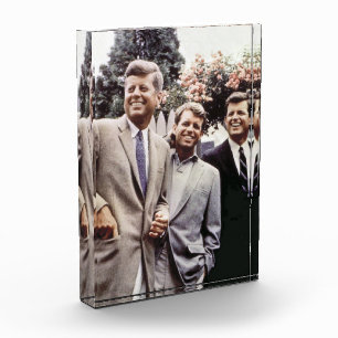 Bloque Para Fotos Kennedy Brothers, Presidente John, Robert y Ted