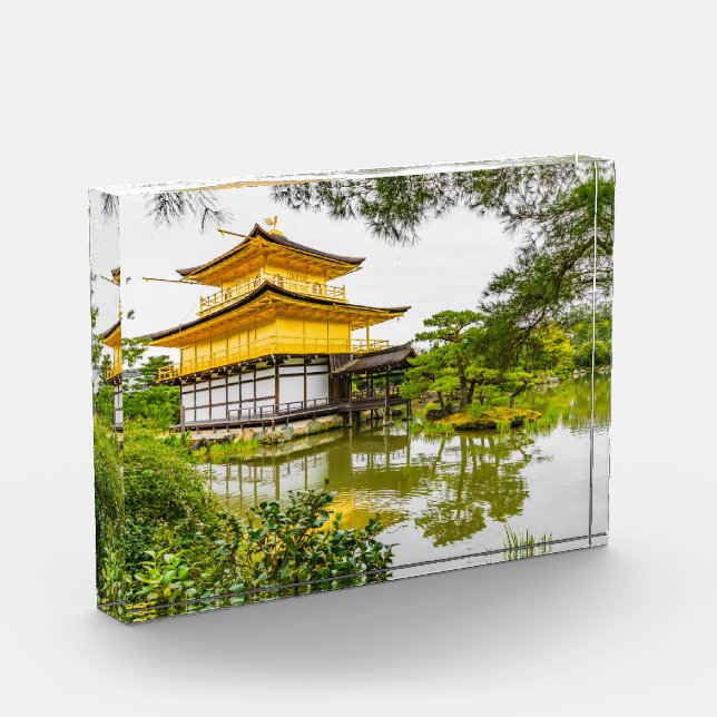 Bloque Para Fotos Kinkaku-ji, el pabellón dorado, Kioto (Izquierda)
