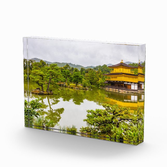 Bloque Para Fotos Kinkaku-ji O Pabellón Y Estanques De Oro, Kioto (Derecha)