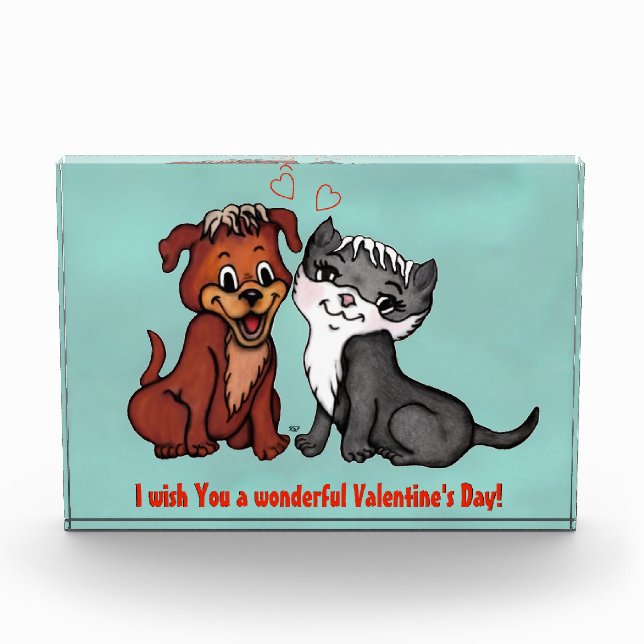 Bloque Para Fotos Kitty y Puppy (Anverso)