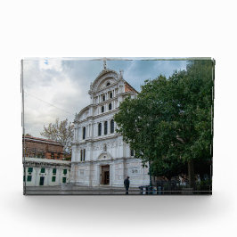Bloque Para Fotos La Fachada Renacentista de la Iglesia de San Zacca