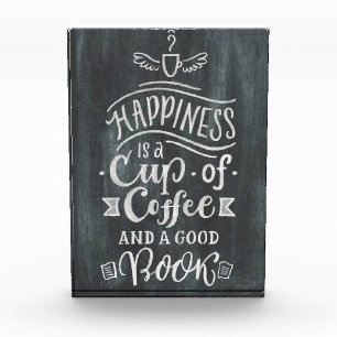 Bloque Para Fotos La Felicidad Por El Café Es Una Copa De Café.