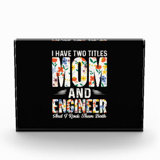 Bloque Para Fotos La Ingeniera Mamá Y El Ingeniero Que Les Roco