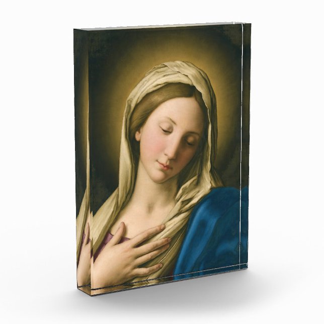 Bloque Para Fotos La Madonna En La Oración (Izquierda)