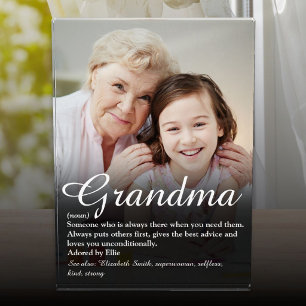 Bloque Para Fotos La mejor abuela del mundo Definición