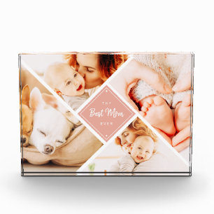 Bloque Para Fotos La mejor mamá del Personalizado moderno