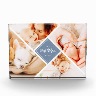Bloque Para Fotos La mejor mamá del Personalizado moderno