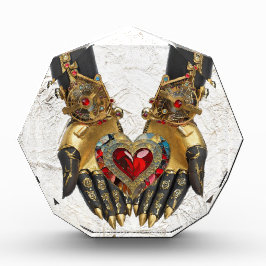 Bloque Para Fotos La oferta - Corazón en manos