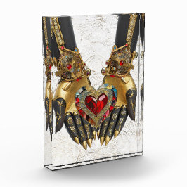 Bloque Para Fotos La oferta - Corazón en manos